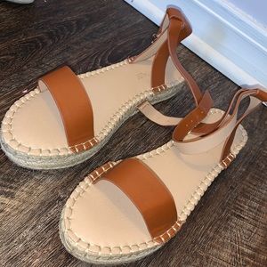 Brand New espadrille sandals.